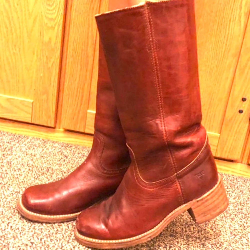 Frye vintage campus boots 12l